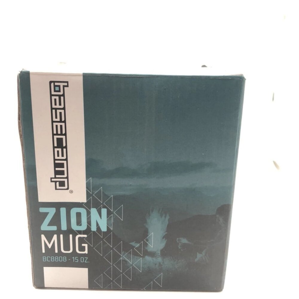 BRAND NEW Basecamp Zion Mug 15oz White Travel Mug